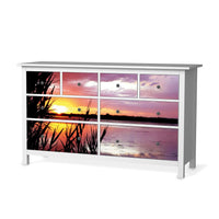 Möbelfolie Dream away - IKEA Hemnes Kommode 8 Schubladen - weiss