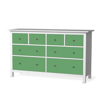 Möbelfolie Grün Light - IKEA Hemnes Kommode 8 Schubladen - weiss