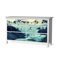 Möbelfolie Patagonia - IKEA Hemnes Kommode 8 Schubladen - weiss