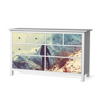 Möbelfolie The sky is the limit - IKEA Hemnes Kommode 8 Schubladen - weiss
