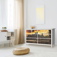 Möbelfolie Angkor Wat - IKEA Hemnes Kommode 8 Schubladen - Wohnzimmer