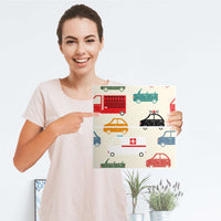 Möbelfolie IKEA Cars - IKEA Expedit Regal Schubladen - Folie