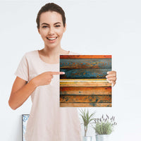 Möbelfolie IKEA Wooden - IKEA Expedit Regal Schubladen - Folie