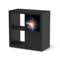 Möbelfolie IKEA Sunrise - IKEA Expedit Regal Schubladen - schwarz