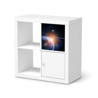 Möbelfolie IKEA Sunrise - IKEA Expedit Regal Schubladen - weiss