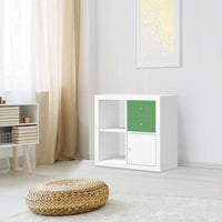 Möbelfolie IKEA Grün Light - IKEA Expedit Regal Schubladen - Wohnzimmer