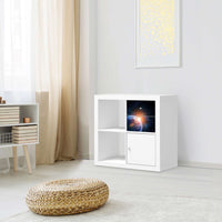 Möbelfolie IKEA Sunrise - IKEA Expedit Regal Schubladen - Wohnzimmer