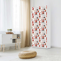 Möbelfolie IKEA Firefighter - IKEA Pax Schrank 236 cm Höhe - 2 Türen - Kinderzimmer