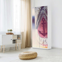Möbelfolie IKEA Anker 2 - IKEA Pax Schrank 236 cm Höhe - 2 Türen - Schlafzimmer