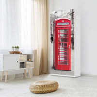 Möbelfolie IKEA Phone Box - IKEA Pax Schrank 236 cm Höhe - 2 Türen - Schlafzimmer