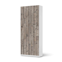 Möbelfolie IKEA Dark washed - IKEA Pax Schrank 236 cm Höhe - 2 Türen - weiss