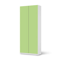 Möbelfolie IKEA Hellgrün Light - IKEA Pax Schrank 236 cm Höhe - 2 Türen - weiss