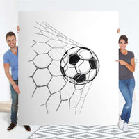 Möbelfolie IKEA Eingenetzt - IKEA Pax Schrank 236 cm Höhe - Schiebetür - Folie