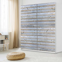 Möbelfolie IKEA Greyhound - IKEA Pax Schrank 236 cm Höhe - Schiebetür - Schlafzimmer