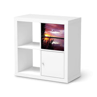 Möbelfolie Dream away - IKEA Kallax Regal Schubladen - weiss