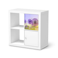 Möbelfolie Spring Flower - IKEA Kallax Regal Schubladen - weiss