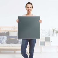 Möbelfolie Blaugrau Light - IKEA Lack Tisch 55x55 cm - Folie