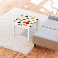 Möbelfolie Cars - IKEA Lack Tisch 55x55 cm - Kinderzimmer