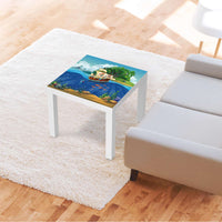 Möbelfolie Pirates - IKEA Lack Tisch 55x55 cm - Kinderzimmer