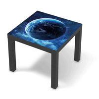 Möbelfolie Planet Blue - IKEA Lack Tisch 55x55 cm - schwarz