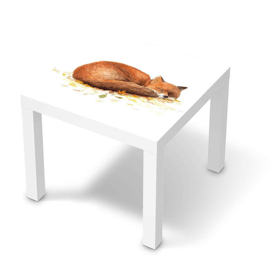 Möbelfolie Fuchs - IKEA Lack Tisch 55x55 cm - weiss