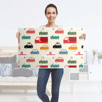 Möbelfolie Cars - IKEA Lack Tisch 90x55 cm - Folie