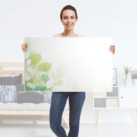 Möbelfolie Flower Light - IKEA Lack Tisch 90x55 cm - Folie