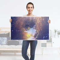 Möbelfolie Lichtflut - IKEA Lack Tisch 90x55 cm - Folie