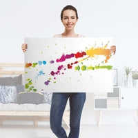 Möbelfolie Splash 2 - IKEA Lack Tisch 90x55 cm - Folie