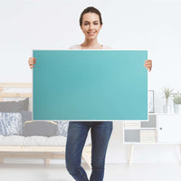 Möbelfolie Türkisgrün Light - IKEA Lack Tisch 90x55 cm - Folie