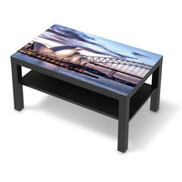 Möbelfolie Sydney - IKEA Lack Tisch 90x55 cm - schwarz