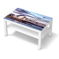 Möbelfolie Sydney - IKEA Lack Tisch 90x55 cm - weiss