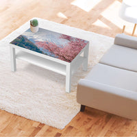 Möbelfolie Mount Fuji - IKEA Lack Tisch 90x55 cm - Wohnzimmer
