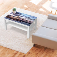 Möbelfolie Sydney - IKEA Lack Tisch 90x55 cm - Wohnzimmer