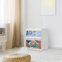 Möbelfolie Grand Canyon - IKEA Malm Kommode 2 Schubladen - Schlafzimmer