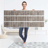Möbelfolie Dark washed - IKEA Malm Kommode 6 Schubladen (breit) - Folie