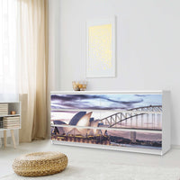 Möbelfolie Sydney - IKEA Malm Kommode 6 Schubladen (breit) - Schlafzimmer