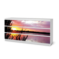 Möbelfolie Dream away - IKEA Malm Kommode 6 Schubladen (breit) - weiss