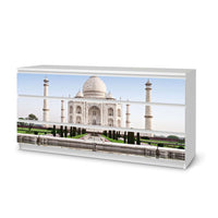 Möbelfolie Taj Mahal - IKEA Malm Kommode 6 Schubladen (breit) - weiss