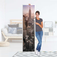 Möbelfolie Big Apple - IKEA Pax Schrank 201 cm Höhe - 1 Tür - Folie