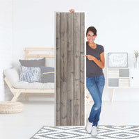 Möbelfolie Dark washed - IKEA Pax Schrank 201 cm Höhe - 1 Tür - Folie