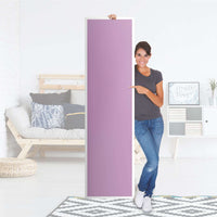 Möbelfolie Flieder Light - IKEA Pax Schrank 201 cm Höhe - 1 Tür - Folie