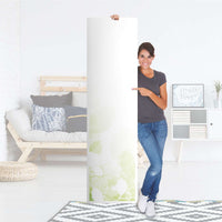 Möbelfolie Flower Light - IKEA Pax Schrank 201 cm Höhe - 1 Tür - Folie