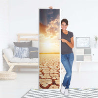 Möbelfolie Savanne - IKEA Pax Schrank 201 cm Höhe - 1 Tür - Folie