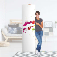 Möbelfolie Splash 2 - IKEA Pax Schrank 201 cm Höhe - 1 Tür - Folie