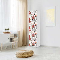 Möbelfolie Firefighter - IKEA Pax Schrank 201 cm Höhe - 1 Tür - Kinderzimmer