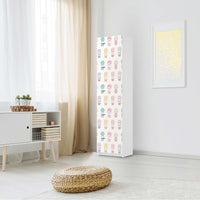 Möbelfolie Flying Animals - IKEA Pax Schrank 201 cm Höhe - 1 Tür - Kinderzimmer