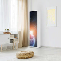 Möbelfolie Sunrise - IKEA Pax Schrank 201 cm Höhe - 1 Tür - Schlafzimmer