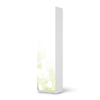 Möbelfolie Flower Light - IKEA Pax Schrank 201 cm Höhe - 1 Tür - weiss
