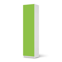 Möbelfolie Hellgrün Dark - IKEA Pax Schrank 201 cm Höhe - 1 Tür - weiss